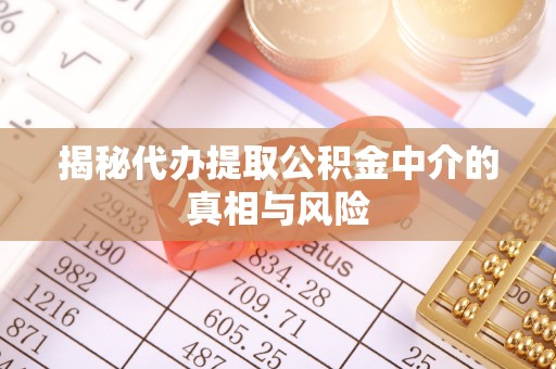 察隅揭秘代办提取公积金中介的真相与风险